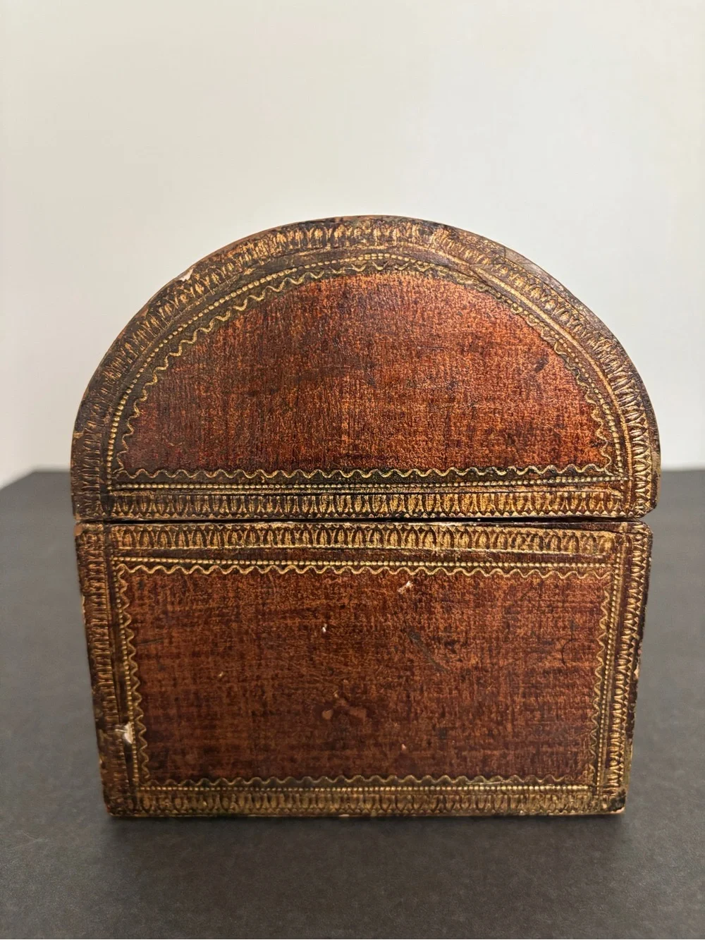 Vintage Italian Hand Painted Wood Box